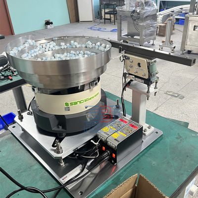 ローータリー振動ボウルフィッダー プラスチック部品 2 レーン振動フィッティングマシン