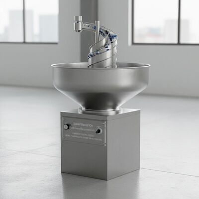 Speed Based On Customers Requirements Vibratory Bowl Feeder 500 Mm X 500 Mm X 400 Mm Bowl Finishing Polishing Or PU Coating