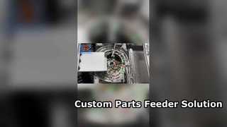 卸売自動カスタマイズされたプラスチック部品フィーダー